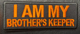 I Am My Brother's Keeper' Iron-On Patch