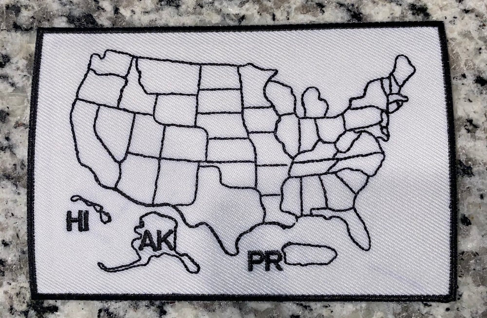 Map Patch Display US Map Patch – RavnanProducts