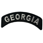 'Georgia' State Banner Iron-On Patch
