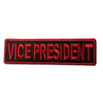 'Vice President' Iron-On Patch