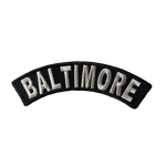 'Baltimore' Banner Iron-On Patch