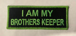 I Am My Brother's Keeper' Iron-On Patch