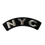 'NYC' Banner Iron-On Patch