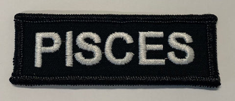 Pisces Zodiac Iron-On Patch