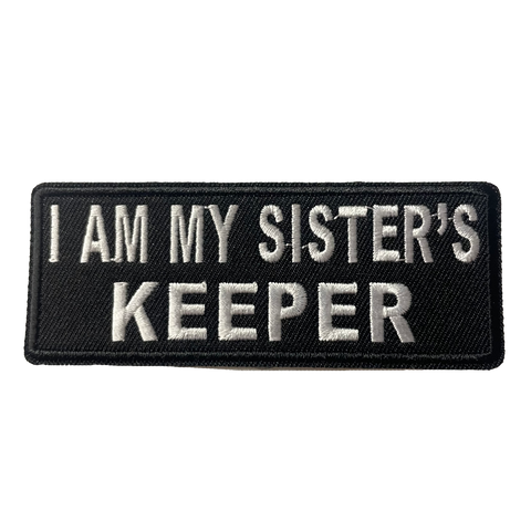 'I Am My Sister's Keeper' Iron-On Patch